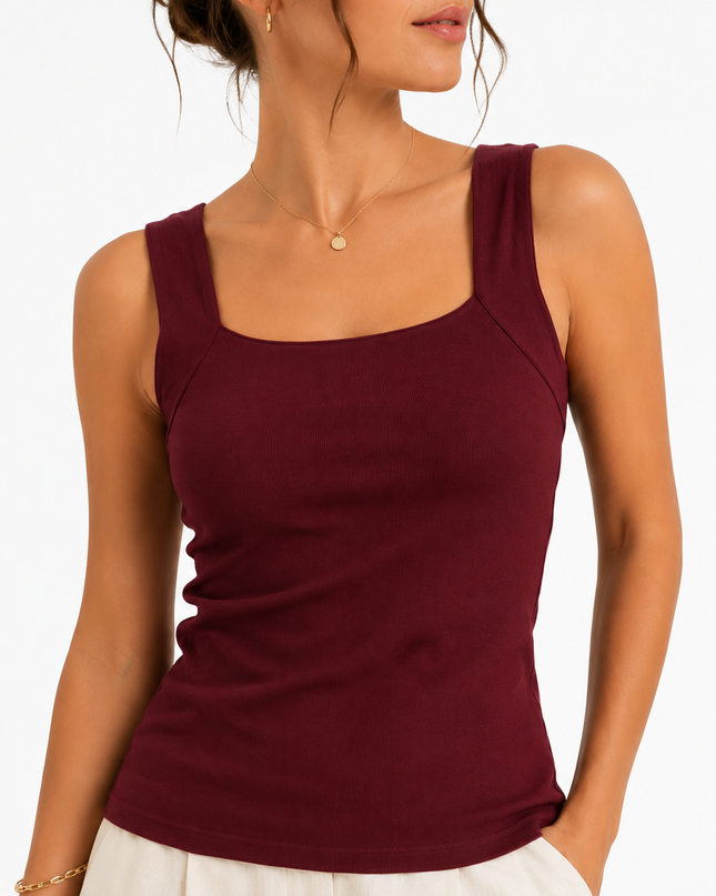Women’s Square Neck Tank Top