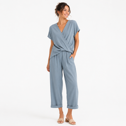 Women’s Wrap Front Jumpsuit